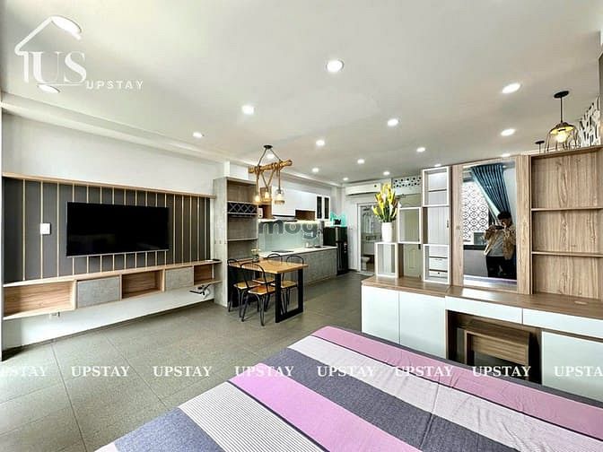 Hình ảnh 🌼 1 phòng ngủ ban công thoáng mát full nội thất ngay Viettel Tower