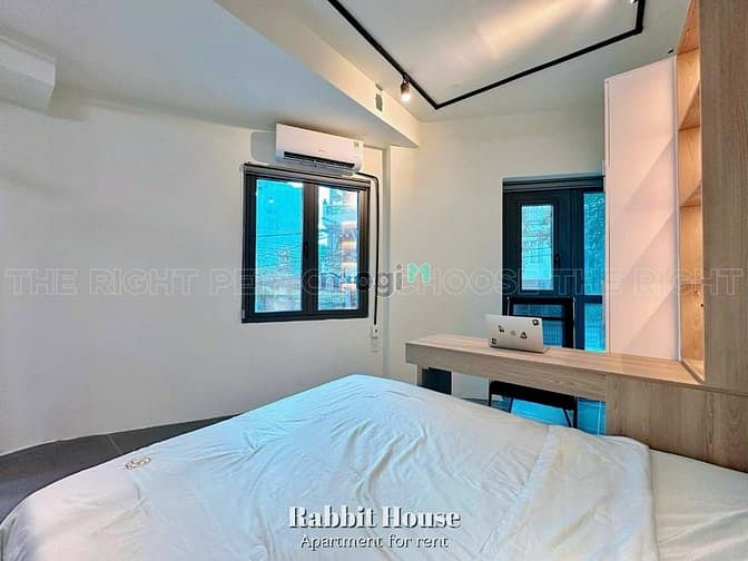 Hình ảnh Mb6623 nạp rút nhanh chóng 1PN full nội thất gỗ cửa sổ lớn máy giặt riêng gần ĐH Văn Lang