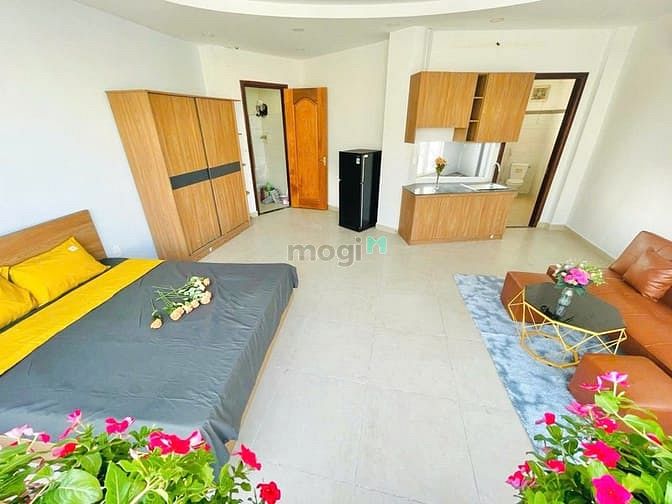 Hình ảnh 🌈🌈Studio 45m2 siêu rộng Nơ Trang Long