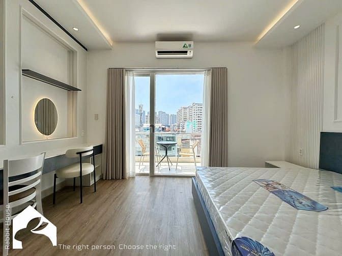Hình ảnh Studio tách bếp full nội thất máy giặt riêng ban công gần cầu Thị Nghè