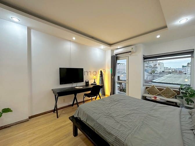 Hình ảnh studio ban công_phòng dễ decor_vị trí tiện di chuyển_tt bình thạnh
