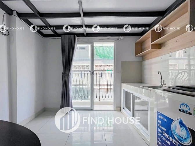 Hình ảnh Duplex gác cao có bancol thoáng máy giặt riêng gần KCX Tân Thuận UFM