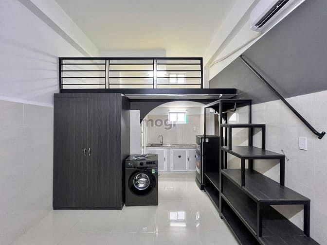 Hình ảnh Mb6623 nạp rút nhanh chóng Mini gác cao 2m cửa sổ thoáng ngay Lotte Quận 7, Full Nội Thất