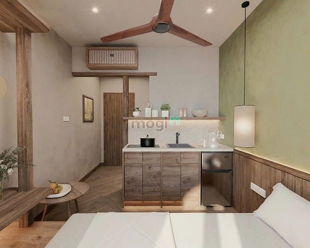 Hình ảnh Mb6623 nạp rút nhanh chóng Studio mới 100% full nội thất gỗ có ban công khu Tân Định