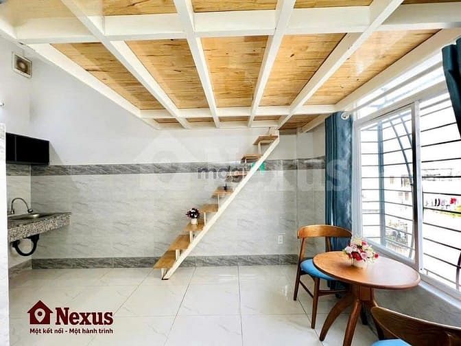 Hình ảnh Duplex cửa sổ thoáng gác cao gần KCX Tân Thuận giá rẻ Full NT
