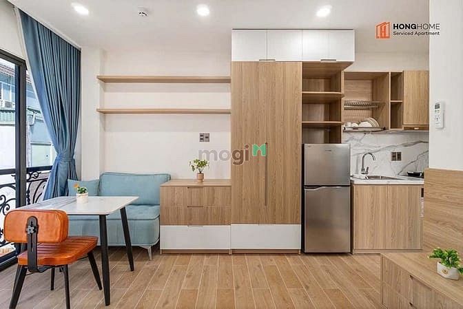 Hình ảnh Mb6623 nạp rút nhanh chóng Studio full nội thất cửa sổ lớn dịch vụ tốt gần cầu Thị Nghè