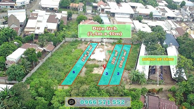 Hình ảnh 200 m² Đất Thổ Cư Ngay Chợ Bầu Cối P Bảo Vinh, ĐN, giá chỉ 4,9tr/m²