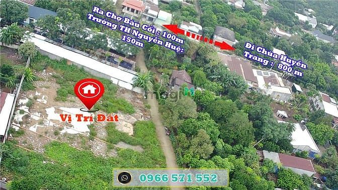 Hình ảnh 200 m² Đất Thổ Cư Ngay Chợ Bầu Cối P Bảo Vinh, ĐN, giá chỉ 4,9tr/m²