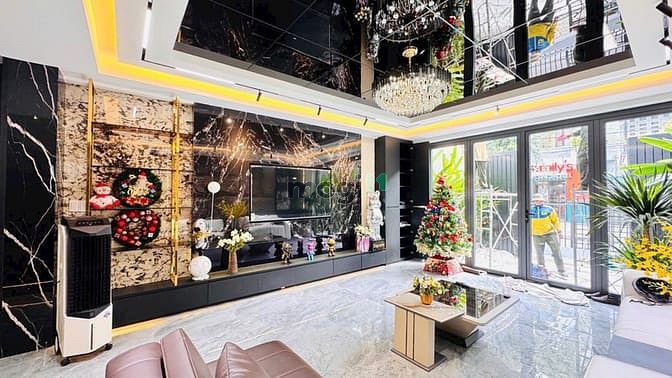 Hình ảnh Nhà Phố Mặt Tiền Đường Số 01 Phạm Hữu Lầu Quận 7 - KDC Dân Trí Cao