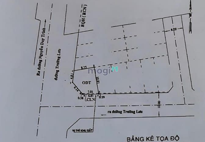 Hình ảnh Bán Đất Mặt TIền Lô Góc - 93,5m2 - Trường Lưu - Sát Chợ Long Trường