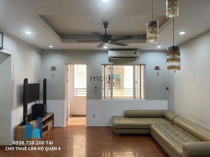 Hình ảnh Cho thuê chung cư Khánh Hội 2 - 83m2 2pn2wc - Giá 13tr/tháng