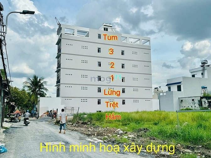 Hình ảnh Quận 12, Đất thổ cư Mặt Sông Vàm Thuật, Vườn Lài, DT 10 x 30m
