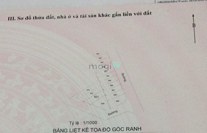 Hình ảnh Bán Đất Hẻm Xe Hơi 7m - 63.3m2 (4.5x14) Full Thổ - Đường Cầu Đình