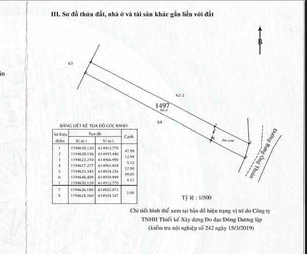 Hình ảnh Bán Đất Mặt Tiền Bưng Thoàn 280,8m² (5m x 60m) Kinh Doanh Đa Ngành