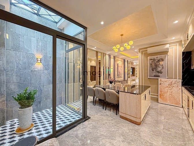 Hình ảnh Nhà Phố Tân Cổ Điển Âu Châu - Đẳng Cấp Theo Thời Gian KDC Dân Trí Cao