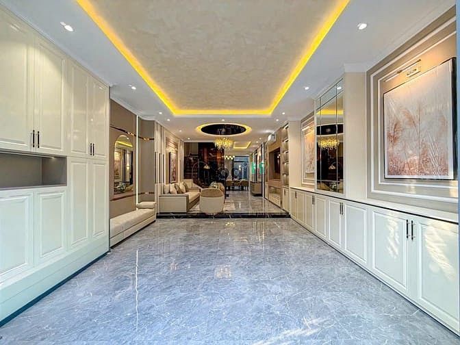 Hình ảnh Nhà Phố Tân Cổ Điển Âu Châu - Đẳng Cấp Theo Thời Gian KDC Dân Trí Cao