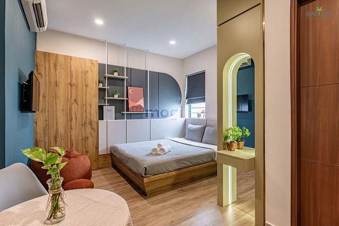 Hình ảnh 🎁 Căn Hộ Trung Tâm Quận 1 full nội thất 45m2 CV Lê Văn Tám