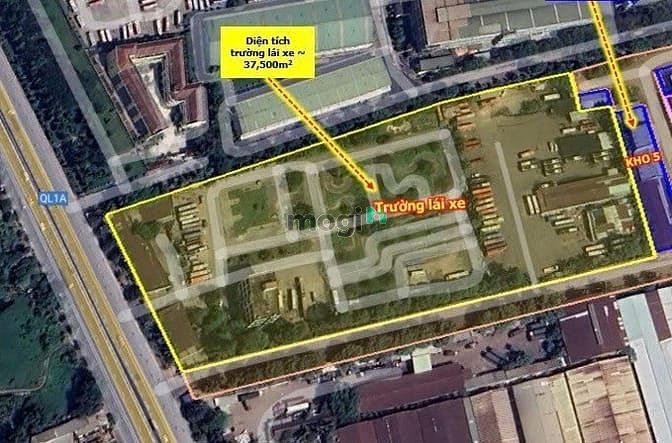Hình ảnh Cho thuê nhà văn phòng 1500m2 mặt tiền Ql 1A, Bình Tân,Giá 20k/m2