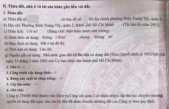 Hình ảnh Bán GẤP Giảm NỬA Tỷ 🔥 Đất dự án khu Lê Văn Thịnh QUẬN 2 dt 5x22m sổCN