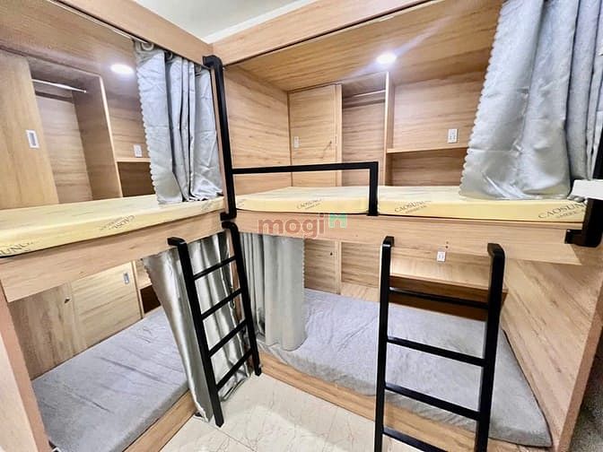 Hình ảnh Sleep Box Cửa Khóa Đầy Đủ Nội Thất Tiện Nghi Giá Rẻ đường Âu Cơ
