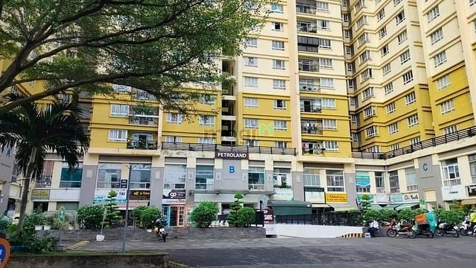 Hình ảnh Cho thuê chung cư Petroland Quận 2. Có 2PN 2WC. Nội thất. Căn góc.