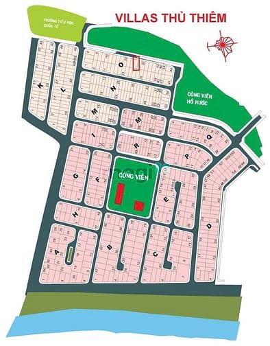 Hình ảnh BÁN ĐẤT KHU VILLA THỦ THIÊM Quận 2 ĐỐI DIỆN Công viên ngang 10M