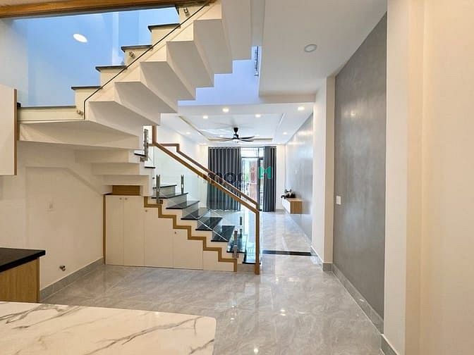 Hình ảnh Bán Nhà Đẹp Đường Xe Hơi 8m Khu Phân Lô Đường Long Phước, 54m2 -2 Tầng