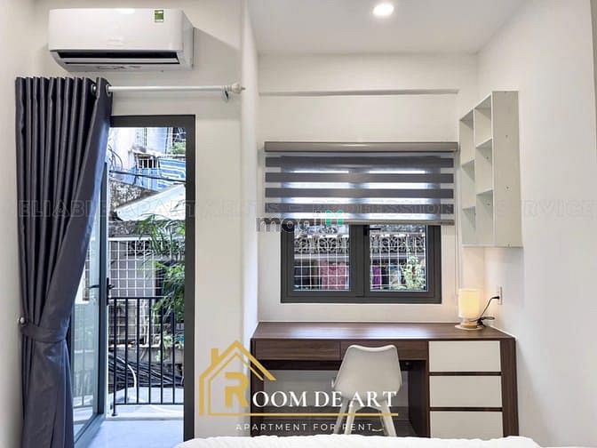 Hình ảnh Cho Thuê Căn Studio Ban Công Full Nội Thất Gần Vòng Xoay Lê Đại Hành