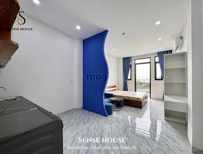 Hình ảnh Cho Thuê Căn Studio Tách Bếp Ban Công Ngay Cầu Vượt Hoàng Hoa Thám