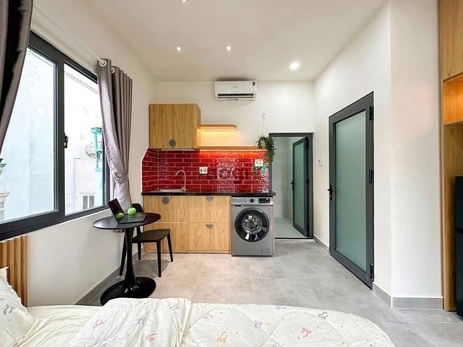 Hình ảnh Cho Thuê Căn Hộ Dịch Vụ Cao Cấp Giá Rẻ Gần Nhà Thi Đấu Phú Thọ Mớiiii