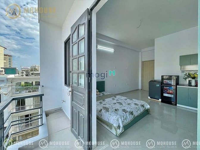 Hình ảnh Cho Thuê Căn Hộ Studio Ban Công Thoáng Ngay CV Gia Định - Khu Sân Bay