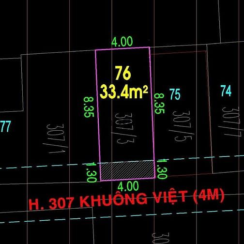 Hình ảnh Bán nhà hẻm Đường Khuông Việt, Quận Tân Phú, 4x9,65m, giá 4,8 tỷ