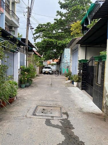 Hình ảnh Đất góc 2 mặt tiền hẻm xe hơi thông Đông Hưng Thuận Quận 12, 5,8x11m