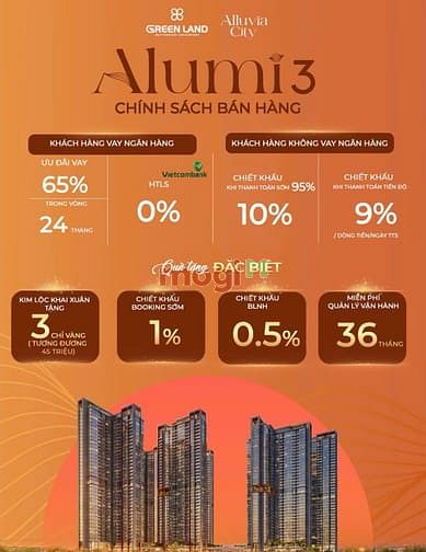 Hình ảnh Chính thức mở bán Trang Chủ MB66.COM / Đăng Ký Tặng 66K Alluvia City toà Alumi 3 chiết khấu tới11,5%