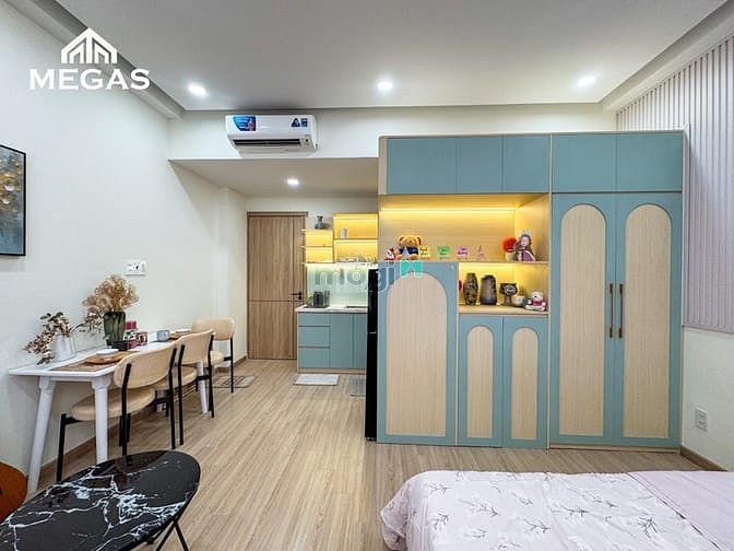 Hình ảnh Căn Hộ Studio - Full Nội Thất - Cửa Sổ To Ngay Công Viên Làng Hoa