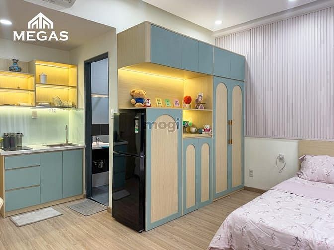 Hình ảnh Căn Hộ Studio - Full Nội Thất - Cửa Sổ To Ngay Công Viên Làng Hoa