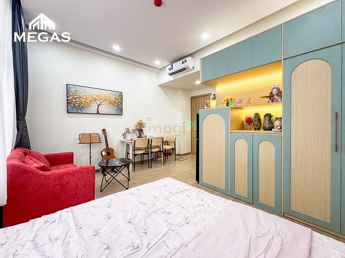 Hình ảnh Căn Hộ Studio - Full Nội Thất - Cửa Sổ To Ngay Công Viên Làng Hoa