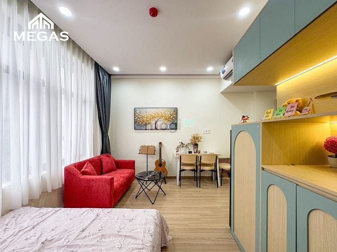 Hình ảnh Căn Hộ Studio - Full Nội Thất - Cửa Sổ To Ngay Công Viên Làng Hoa