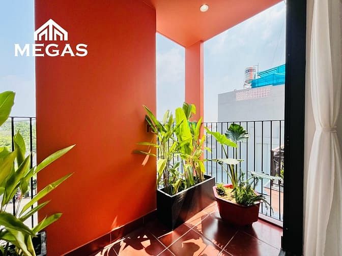 Hình ảnh Căn Hộ Full Nội Thất - Ban Công - Mới Xây 100% Ngay Công Viên Làng Hoa