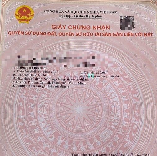 Hình ảnh Bán Đất thổ cư ĐƯỜNG ÔTÔ QUẬN 2 – CẠNH KHU HÀNH CHÍNH ngang 4.5m