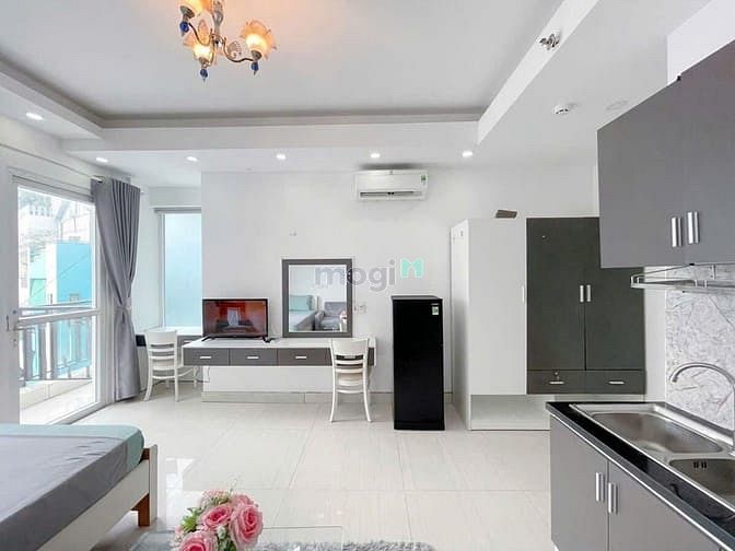 Hình ảnh Căn Hộ Studio - Full Nội Thất - Ban Công - Giá Rẻ Ngay Tô Ký