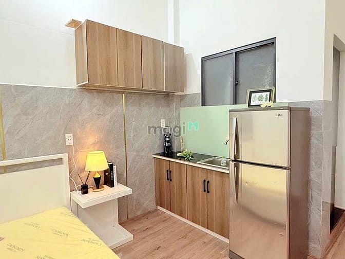 Hình ảnh 🌿 Phòng Studio Siêu Đẹp | Tủ Lạnh Lớn + Máy Lạnh | Gần Hutech - UEF