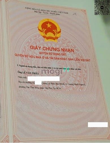 Hình ảnh 🔥 SỐC: Chỉ 3.X TỶ sở hữu HỘ KHẨU Tân phú - CARILLON 7 🔥