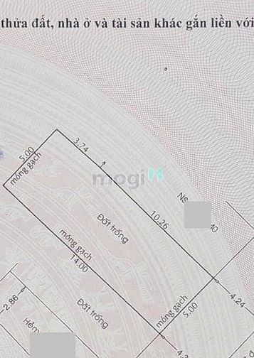 Hình ảnh Đất hẻm xe hơi Lê Trọng Tấn Tây Thạnh 5m x 14.5m