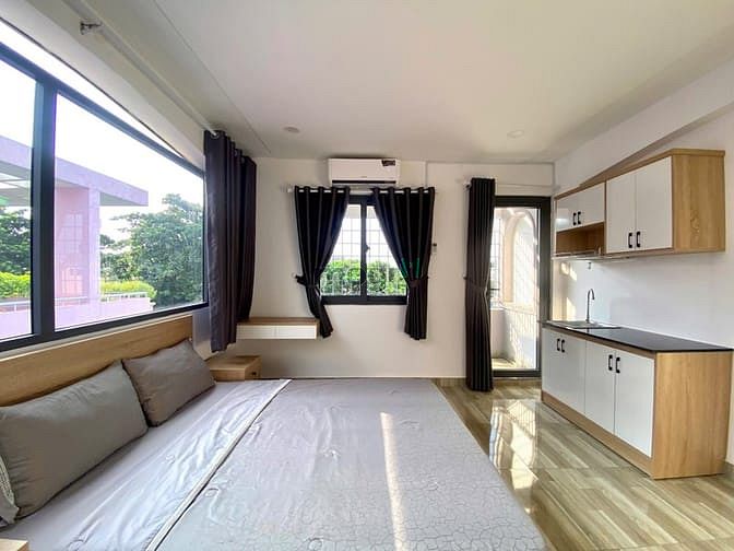 Hình ảnh Căn Hộ 1PN - Ban Công Thoáng Mát 40m2 Ngay Phan Văn Trị, Bình Thạnh