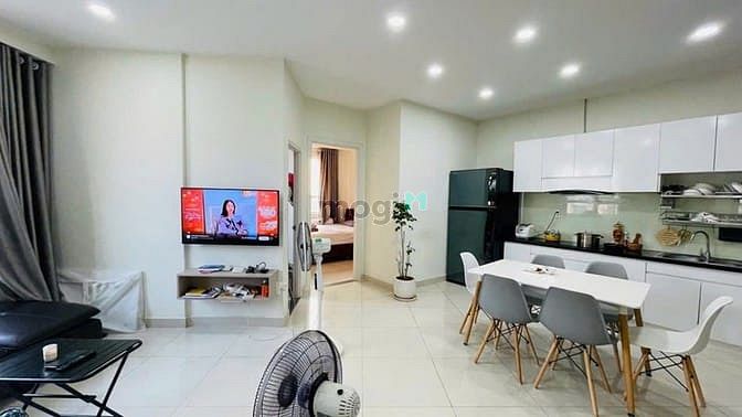 Hình ảnh Chung cư D5, P25, Bình Thạnh: 90m2, 2p ngủ, 2wc NT mới, 12tr5/th.