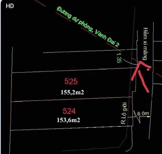 Hình ảnh Chính chủ gửi bán lô đất đối diện đường Vành Đai 2, Đường 147