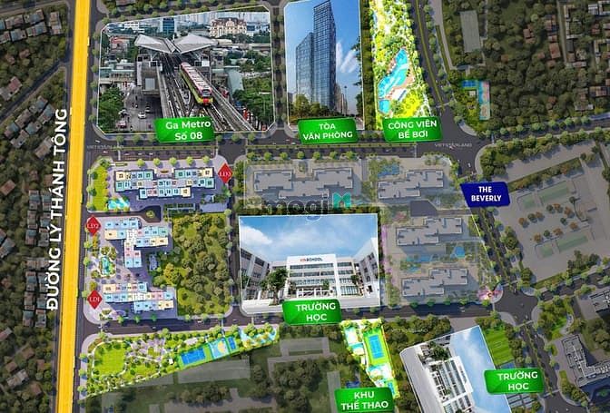 Hình ảnh Cần Bán 2N+ 76m2- Tòa LD3 Ocean Park Gia Lâm, View Ga Metro, 5.399 Tỷ