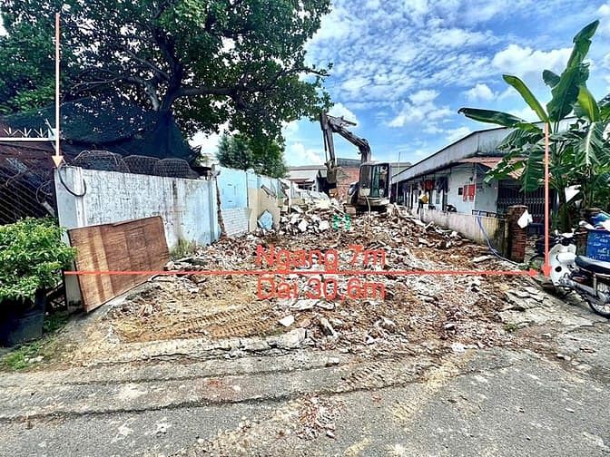 Hình ảnh Bđất ngang 7  hẻm xe hơi ngay ga metro đường 17 linh trung , thủ đức