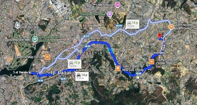Hình ảnh Bán Đất liên kế KQH Huỳnh Tấn Phát gần các địa điểm check-in Đà Lạt